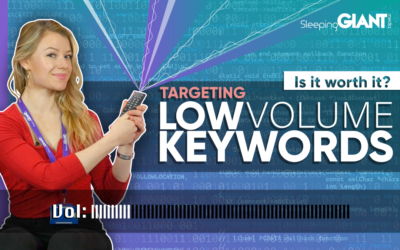 Low Monthly Search Volume Keyword Targeting: It’s Worth It! 👍