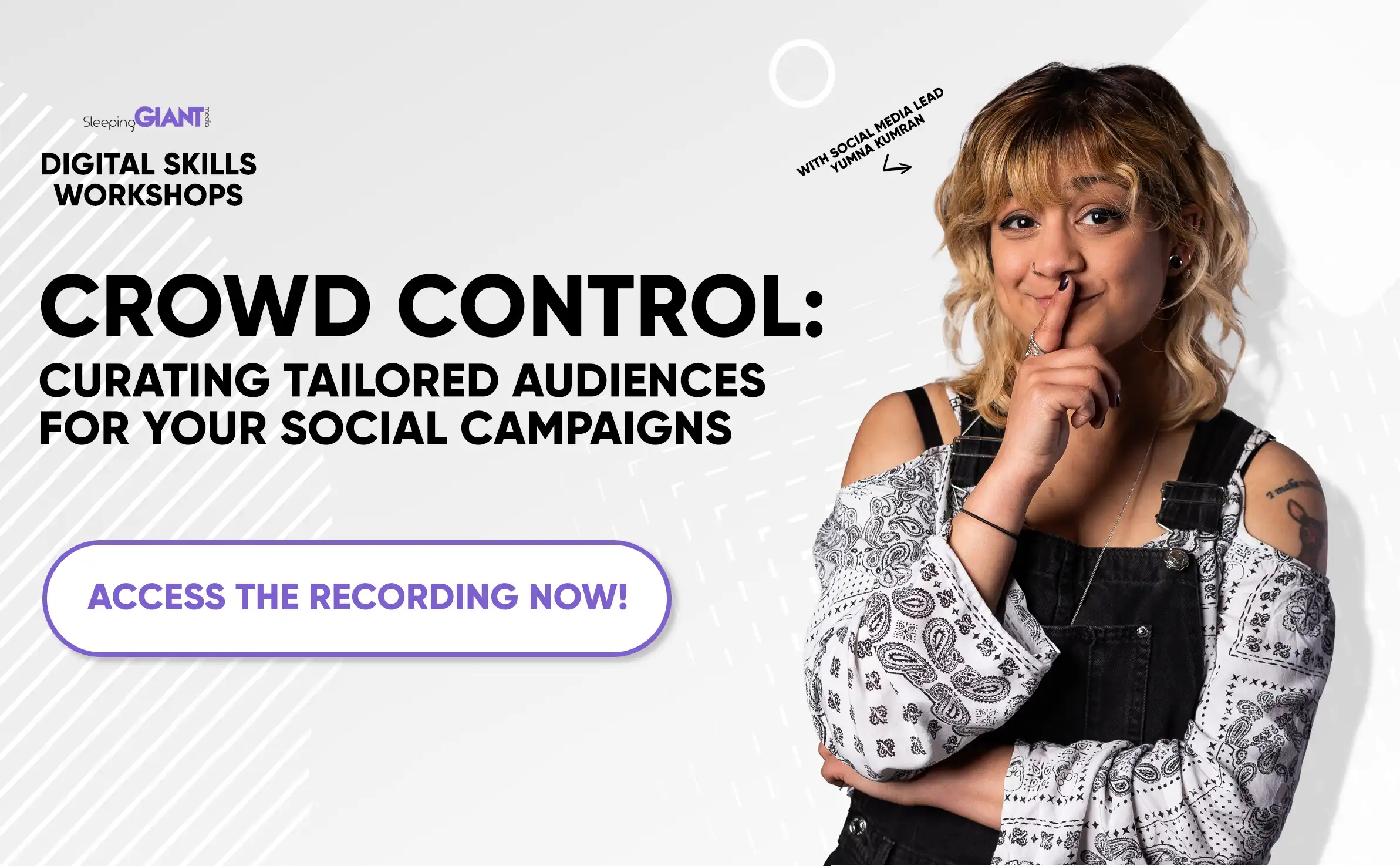 Crowd Control: curating tailored audiences for your social campaigns
