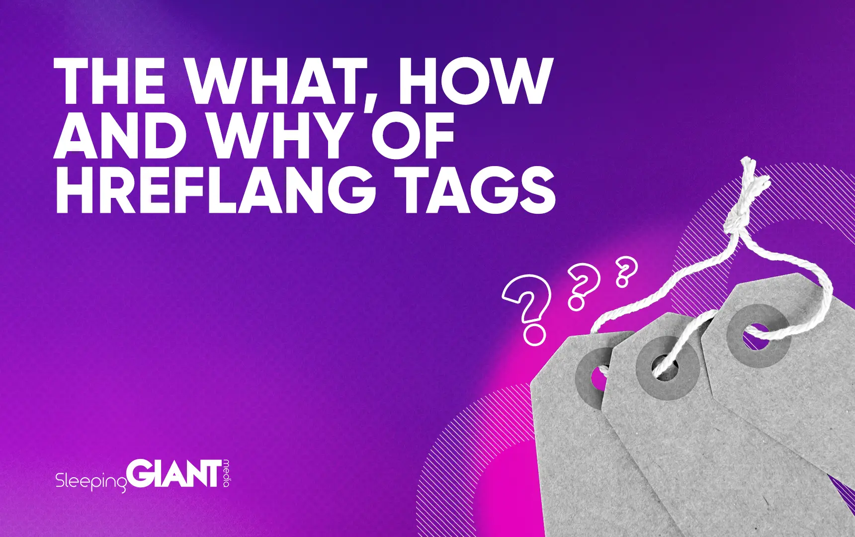 The what and how about hreflang tags.